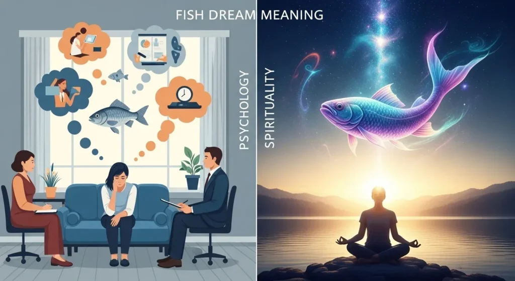 Fish Dream Meaning: Psychology vs Spirituality