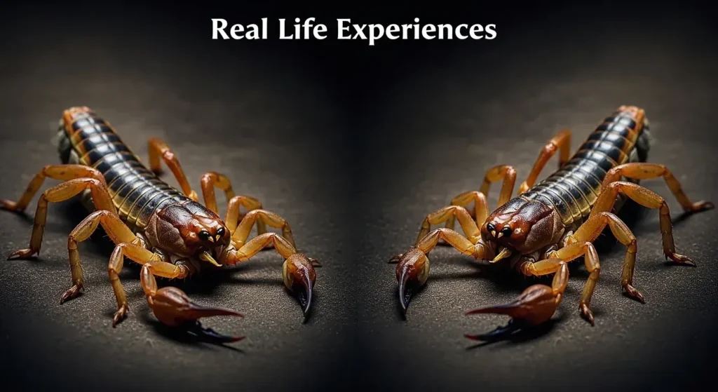 Real Life Experiences of Scorpion Dreams