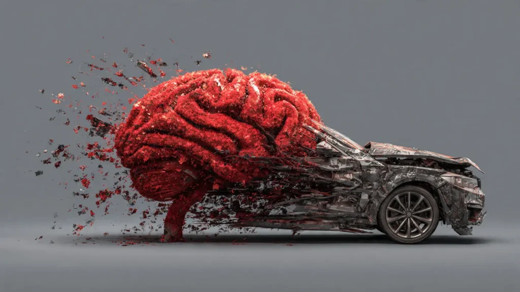 Psychological Interpretation of Crashing Car Dream Meaning