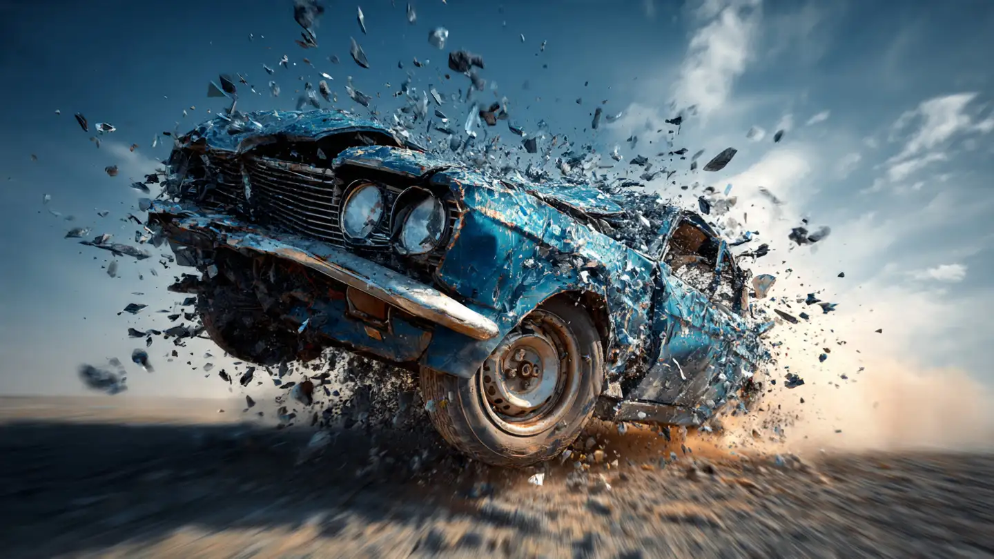 Crashing Car Dream Meaning: A Spiritual Wake-Up Call