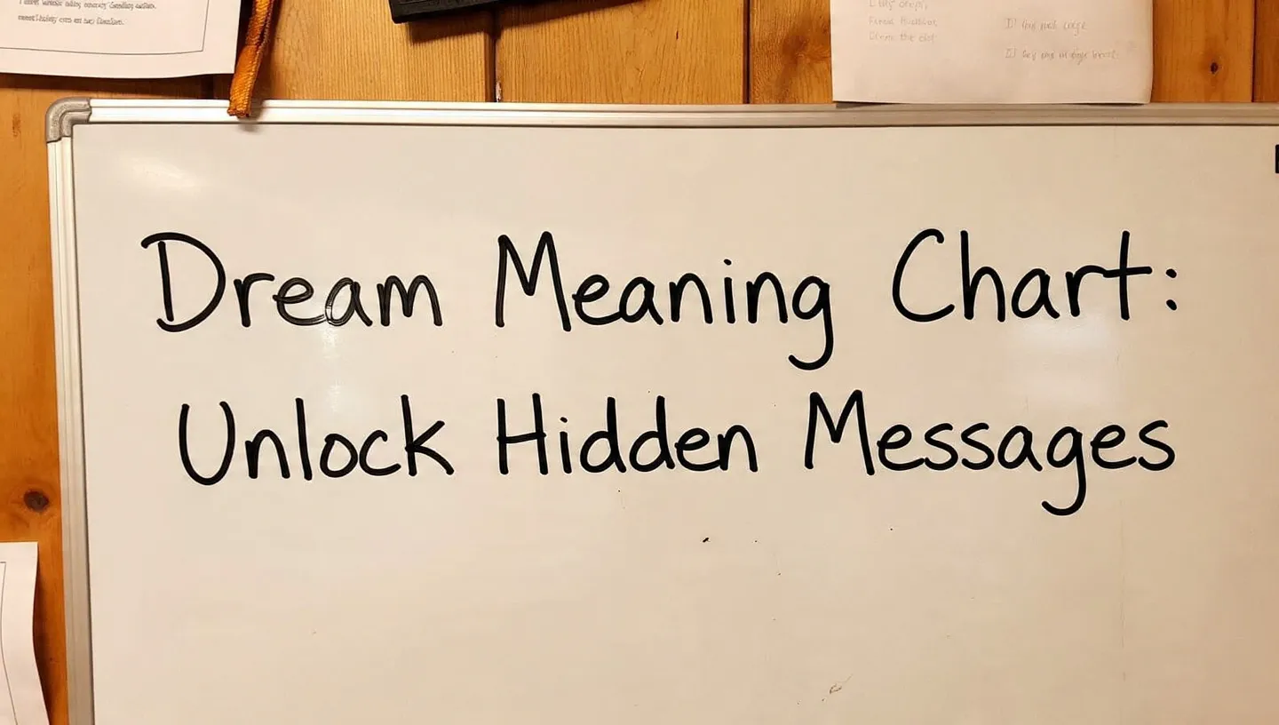 Dream Meaning Chart : Unlock Hidden Messages