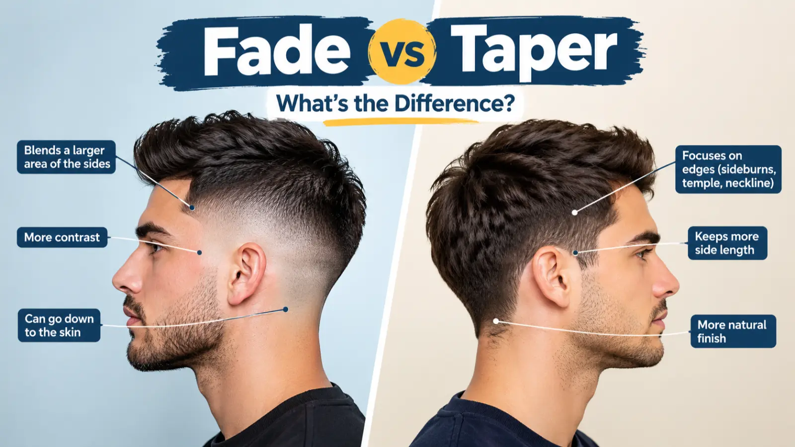 Fade Vs Taper