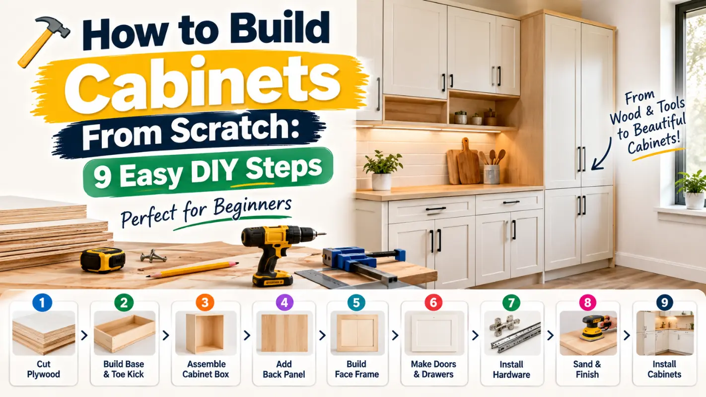 How To Build Cabinets