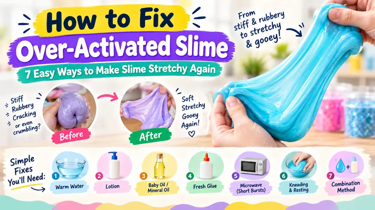 How To Fix Over Activated Slime