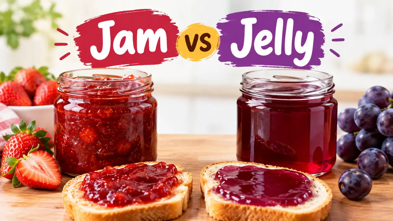 Jam Vs Jelly
