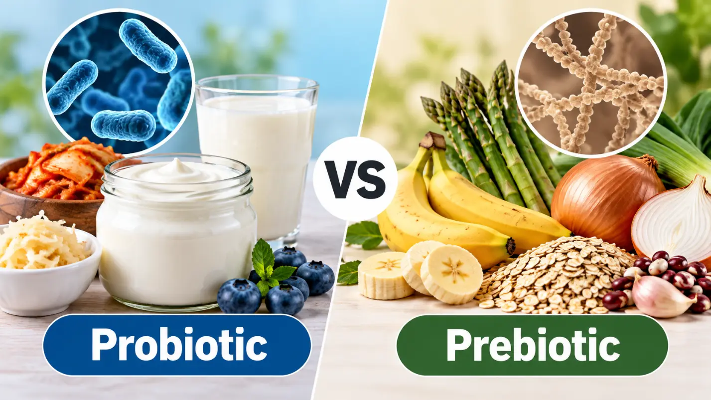 Probiotic Vs Prebiotic