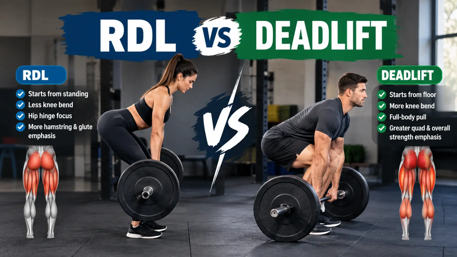 Rdl Vs Deadlift