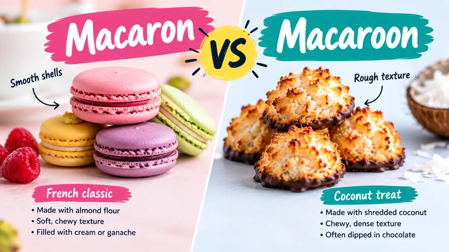 Macaron Vs Macaroon