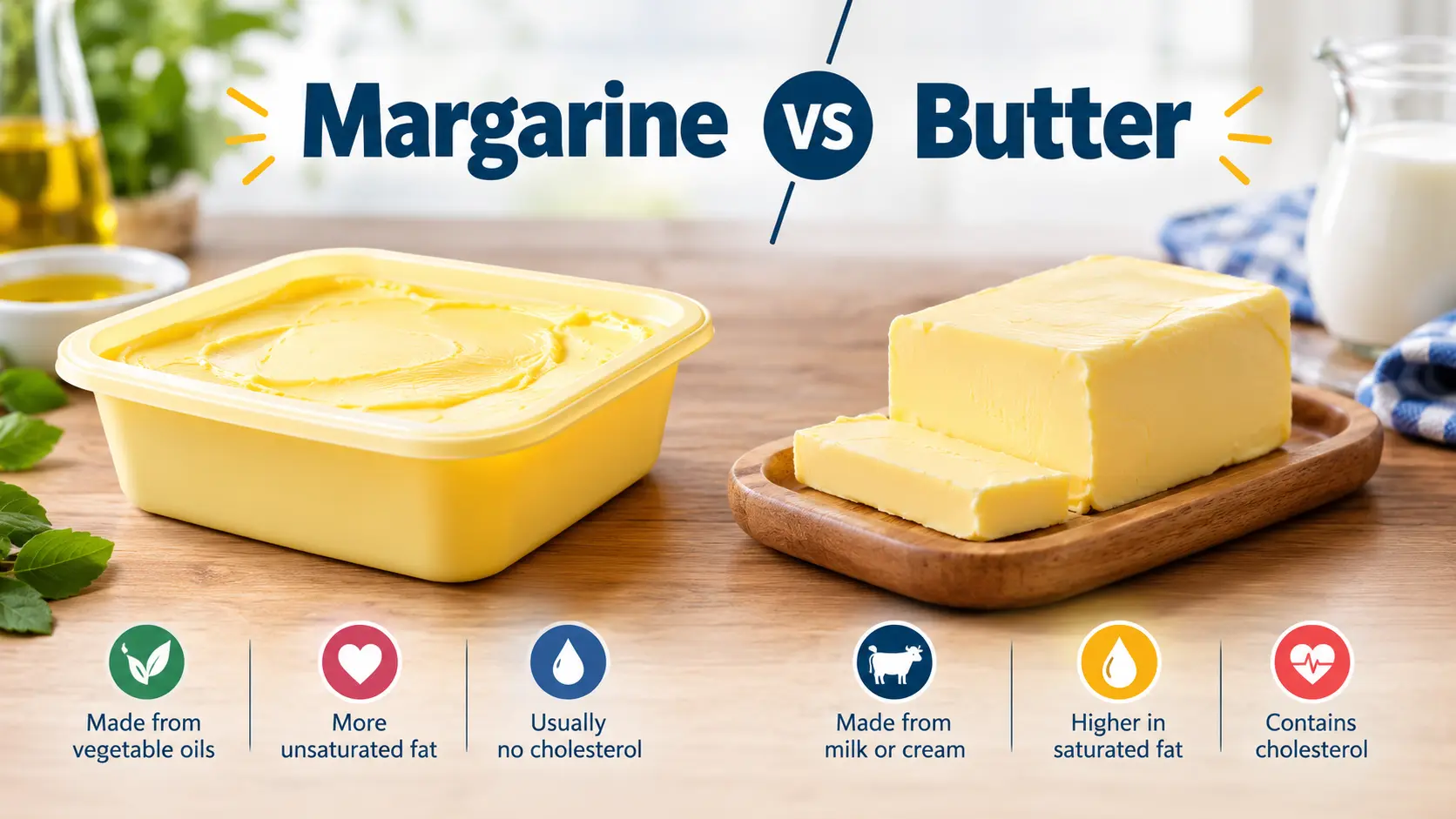Margarine Vs Butter