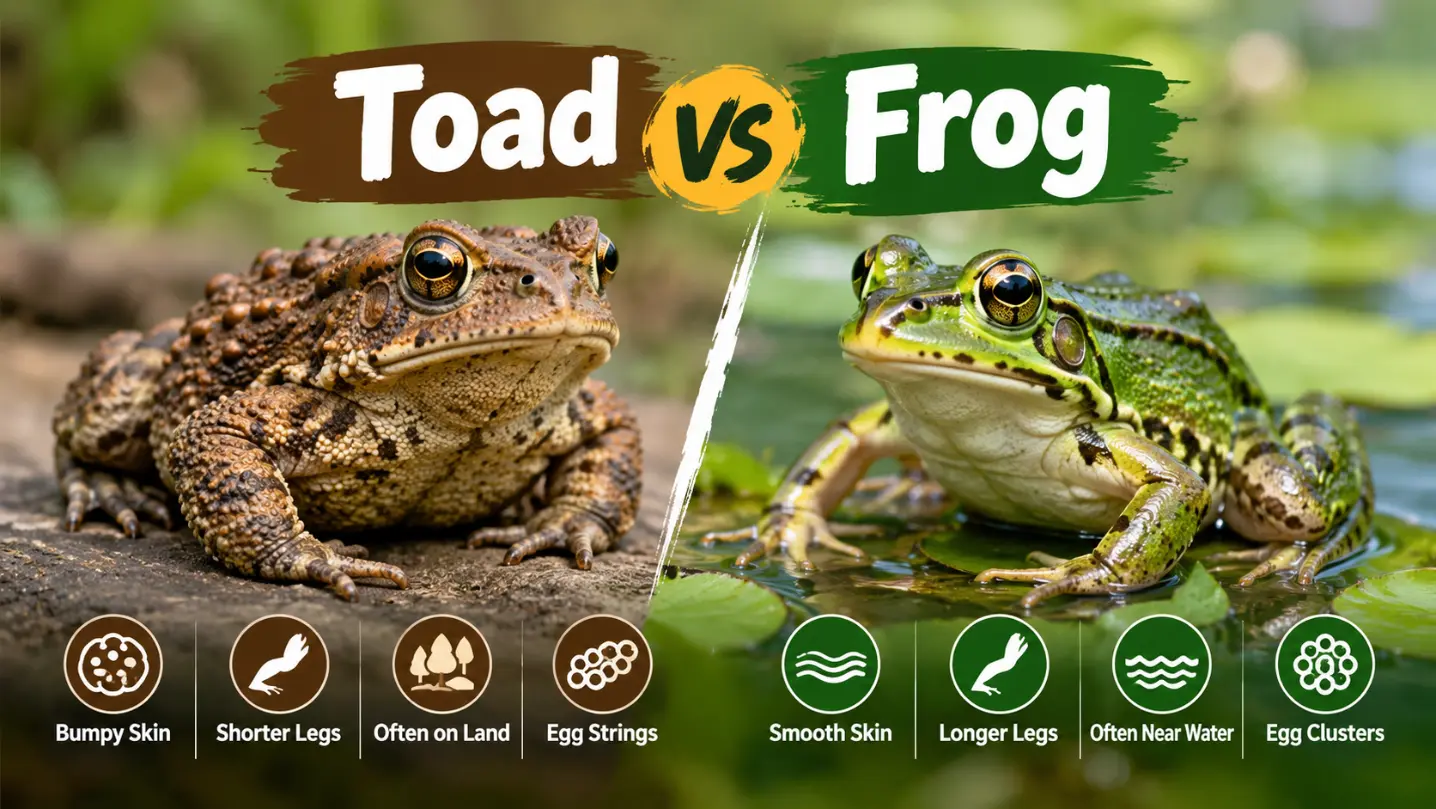 Toad Vs Frog